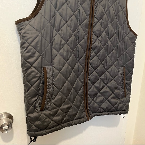 TRICOT ST RAFAEL puffer vest xl grey - Picture 2 of 5
